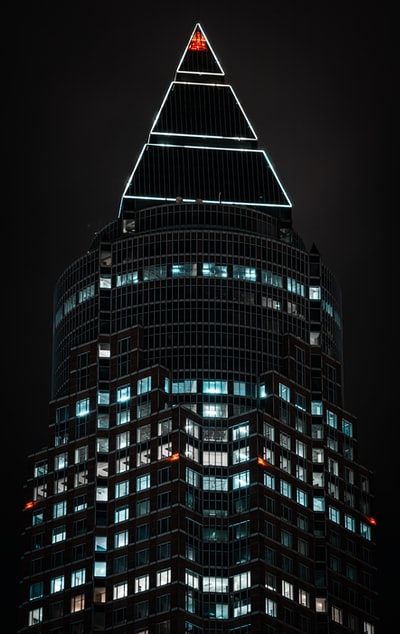 高楼夜景